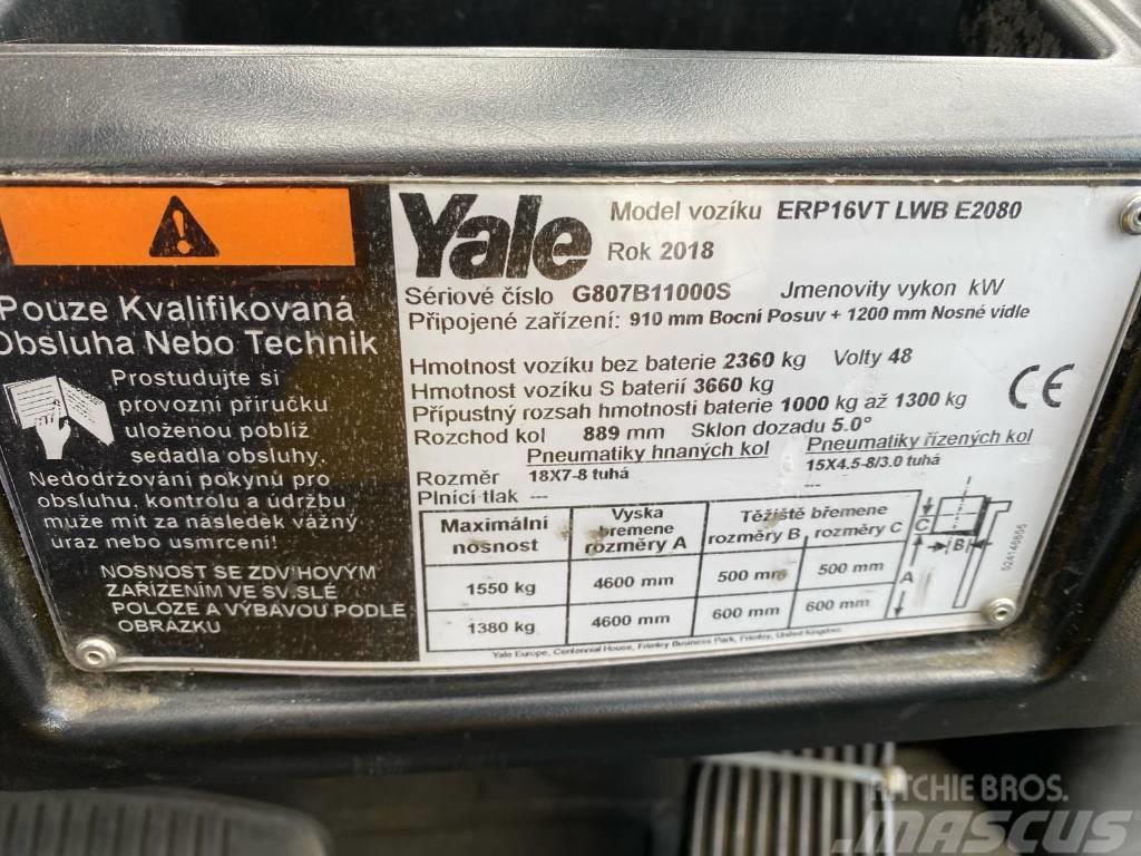 Yale ERP16VTLWB Електронавантажувачі