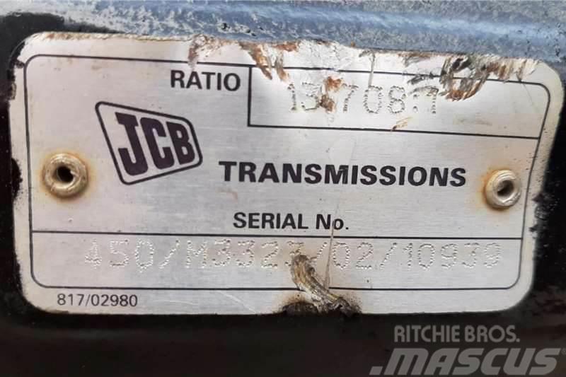 JCB 3CX Rear Diff Вантажівки / спеціальні