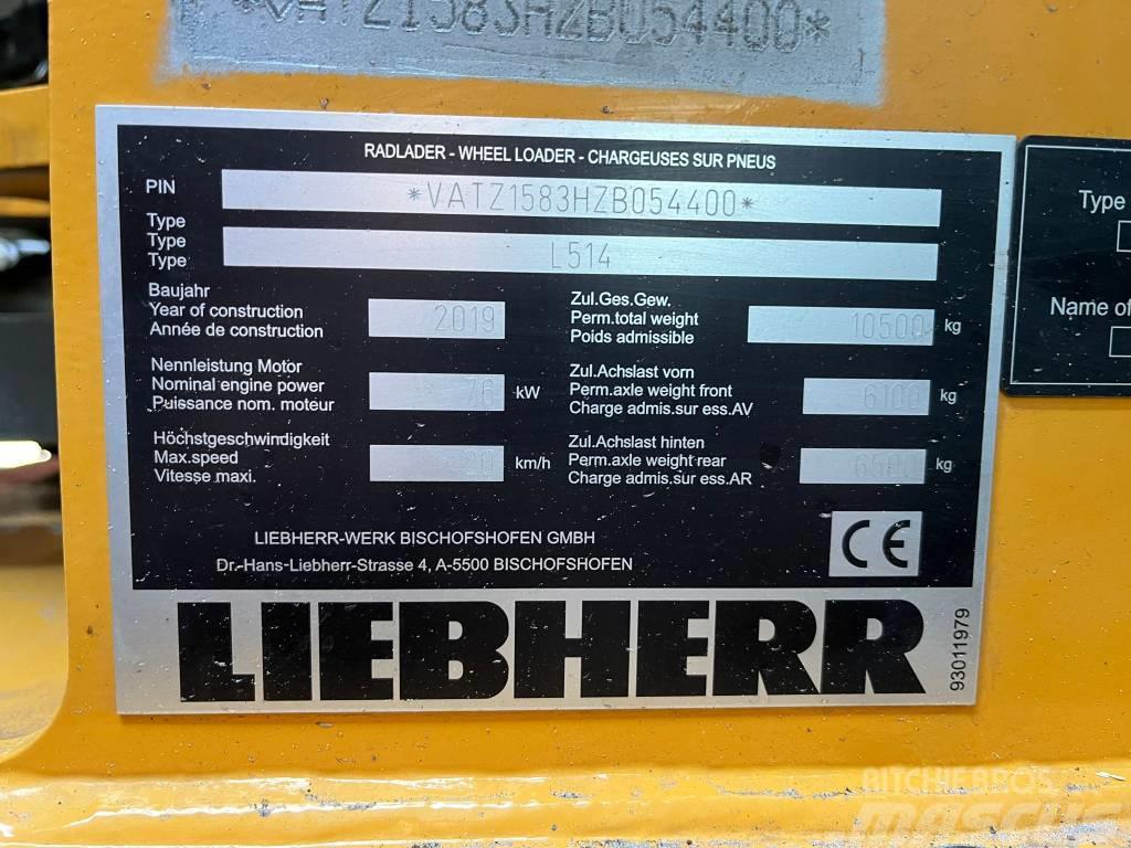 Liebherr 514 Stereo Багатофункціональне обладнання для вантажних і землекопальних робіт