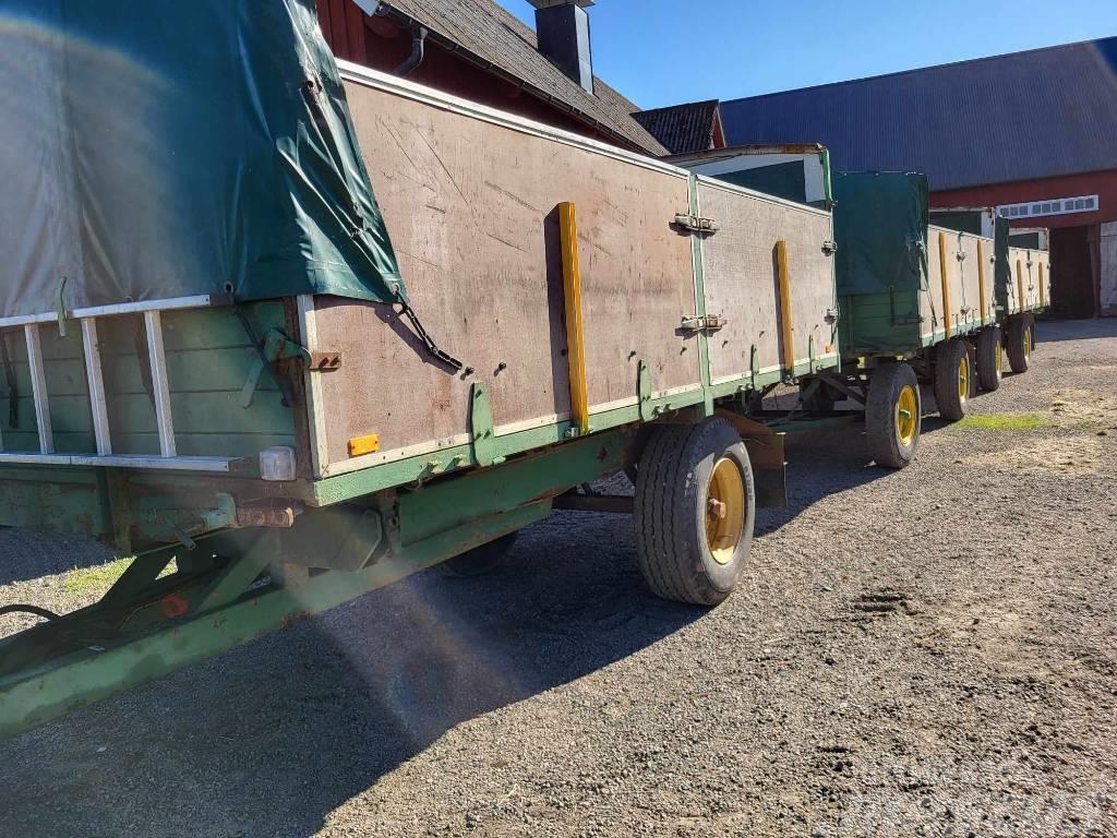  SLMA  Vagn ekipage 3 x 10 ton Причепи перевантажувачі зерна