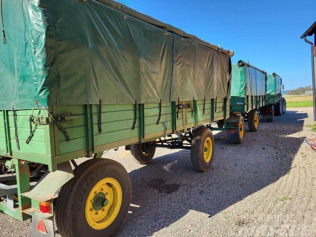  SLMA  Vagn ekipage 3 x 10 ton Причепи перевантажувачі зерна