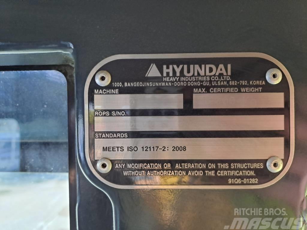 Hyundai HX 140 W Колісні екскаватори