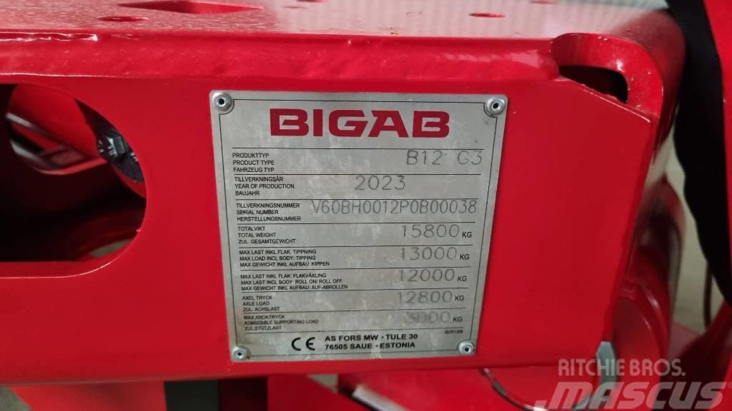 Bigab B12 Växlarvagn Прицепи загального призначення