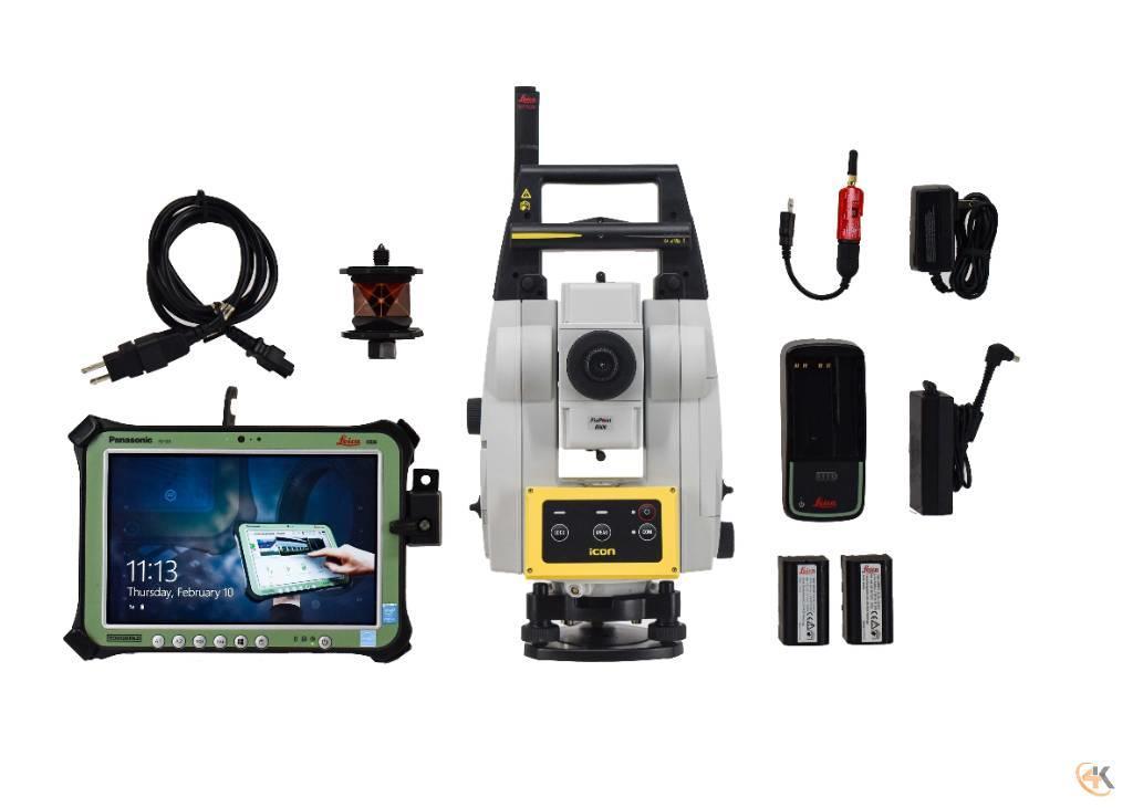 Leica Used iCR70 5" Robotic Total Station w/ CS35 & iCON Інше обладнання