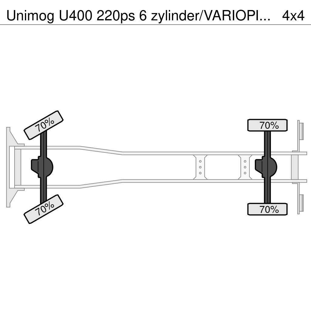Unimog U400 220ps 6 zylinder/VARIOPILOT/HYDROSTAT/MULAG F Вантажівки / спеціальні