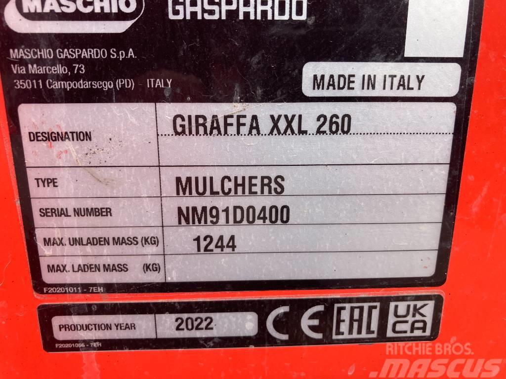 Maschio Giraffa 260 XXL HD Газонні і лукові косилки