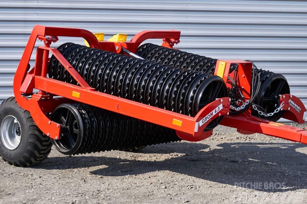 Agro-Factory Grom 6,3 roller/ rouleau cambridge 600 mm, 6,3m Катки польові
