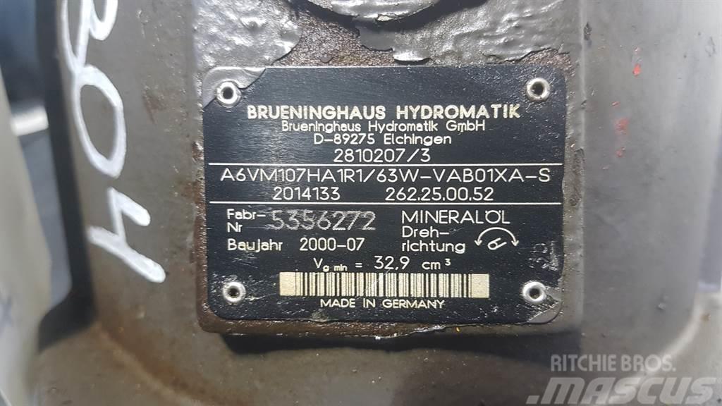 Brueninghaus Hydromatik A6VM107HA1R1/63W -Volvo L30-Drive motor/Fahrmotor Гідравліка