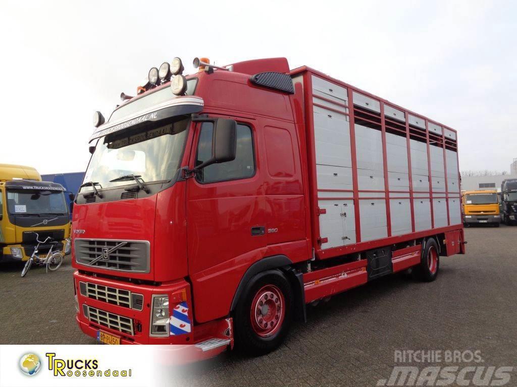 Volvo FH 12.380 + Lift Автотранспорт для перевезення тварин