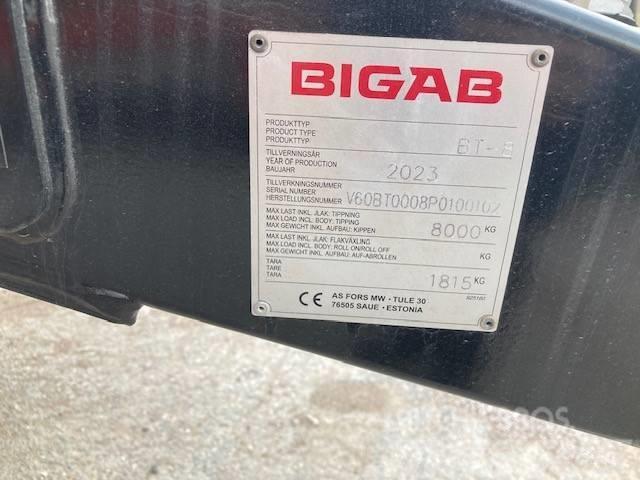 Bigab BT-8 Самосвальні причепи