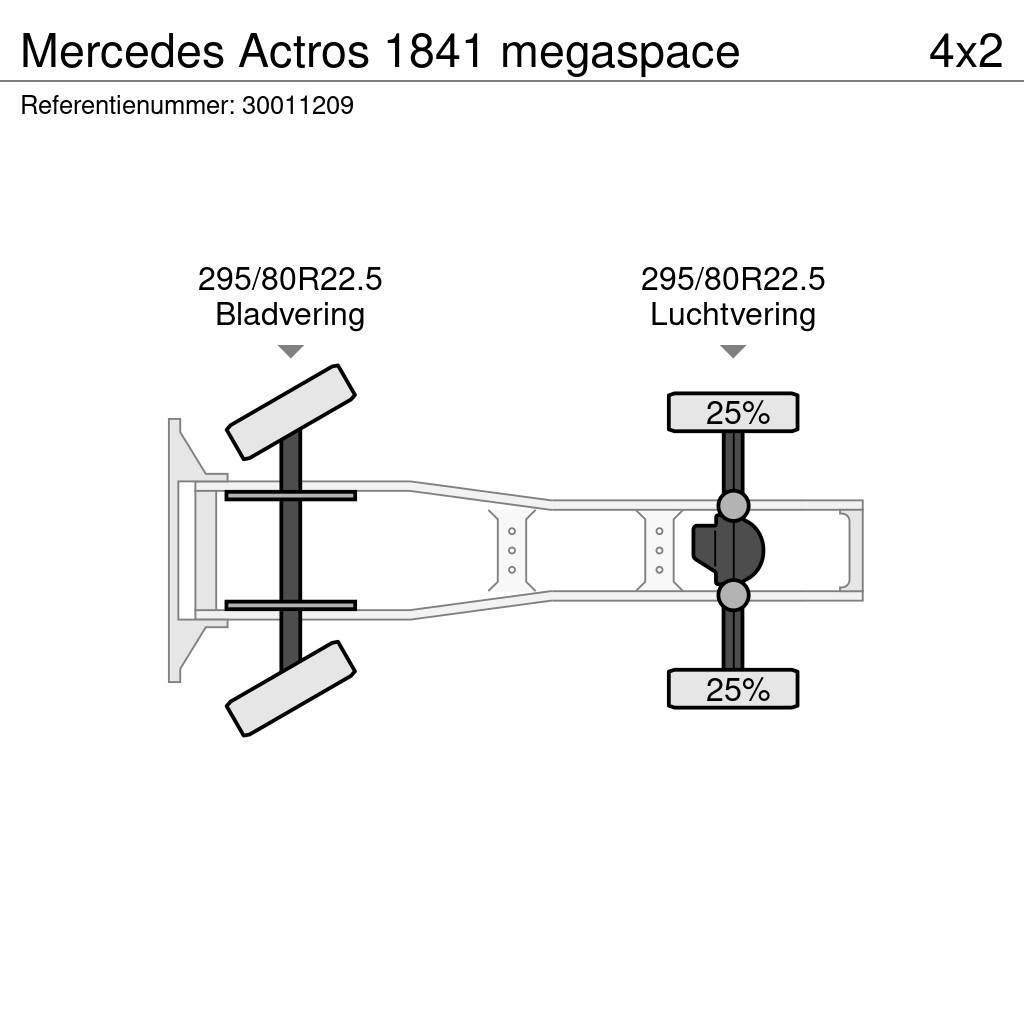 Mercedes-Benz Actros 1841 megaspace Тягачі