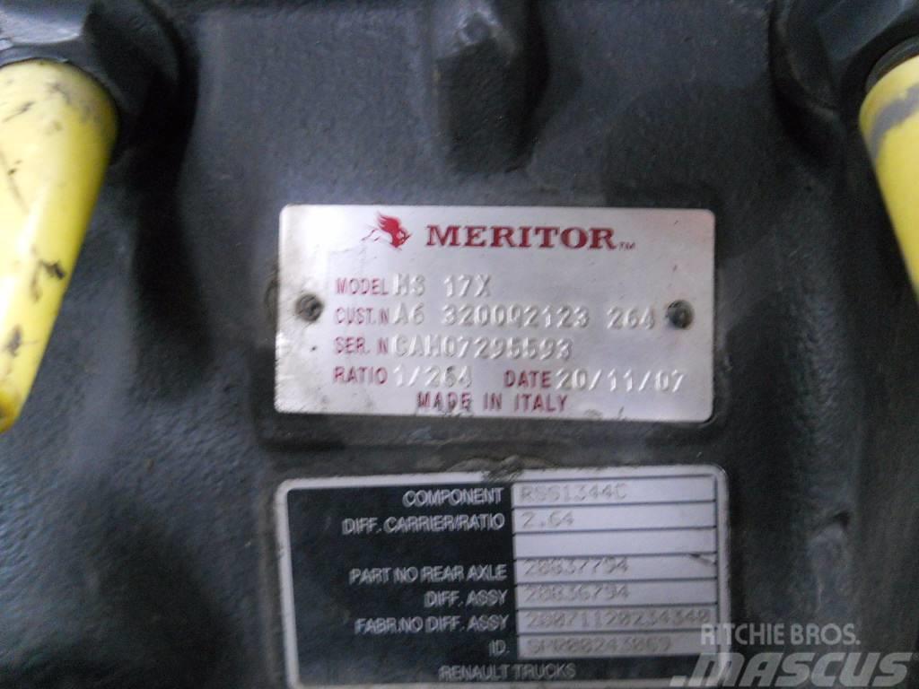 Meritor / Renault RSS1344C / RSS 1344 C / MS17X / MS 17 X Осі