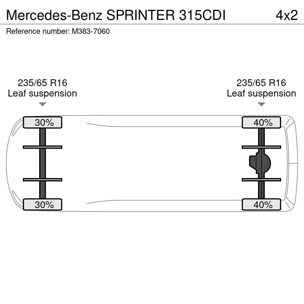 Mercedes-Benz Sprinter 315CDI Панельні фургони