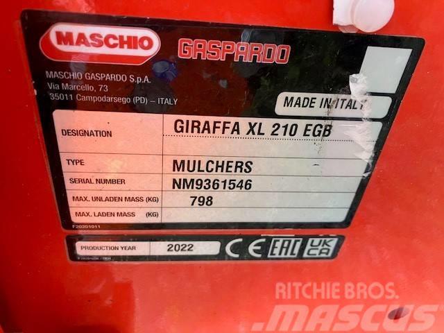 Maschio Giraffa 210 SE HD H-Slagor Газонні і лукові косилки