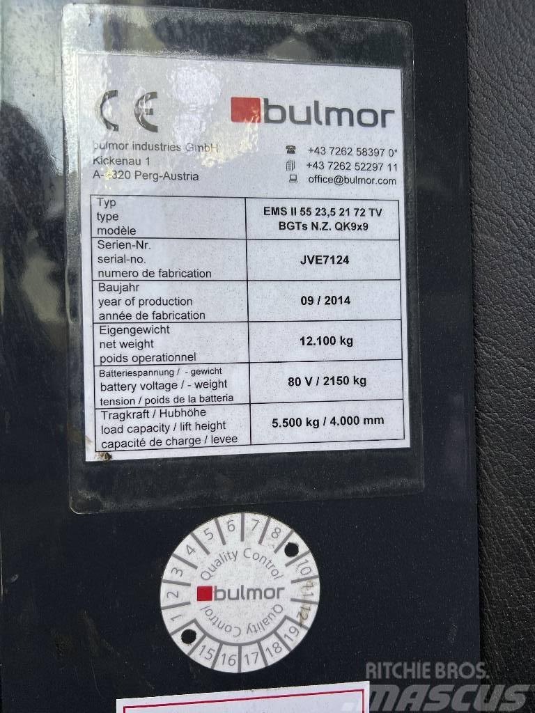 Bulmor EMS II 55.50/23,5-21/74 Mehrwege Stapler Бокові навантажувачі