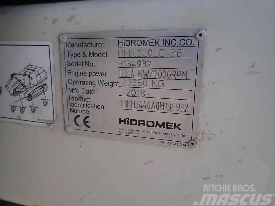 Hidromek HMK 220LC Гусеничні екскаватори