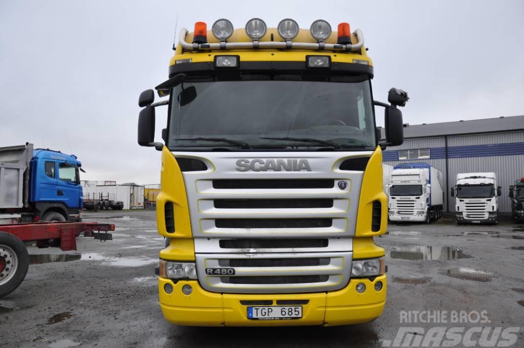 Scania R480 LA6X4HNA Hydraulik Тягачі