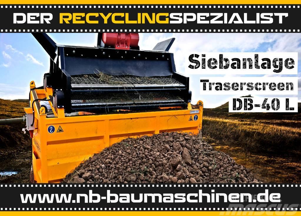 DB Engineering Siebanlage Traserscreen DB-40L | Flachdecksieb Просіювачі