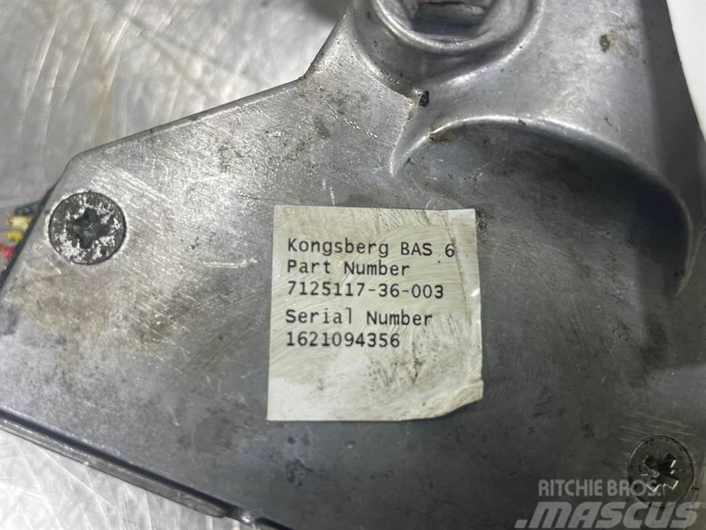 New Holland W110C-Case 7125117-Kongsberg BAS 6-Gas pedal Кабіна