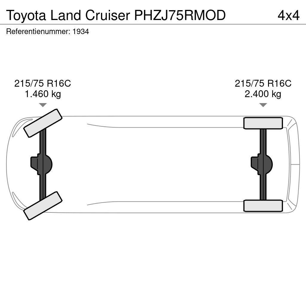 Toyota Land Cruiser PHZJ75RMOD Евакуатори