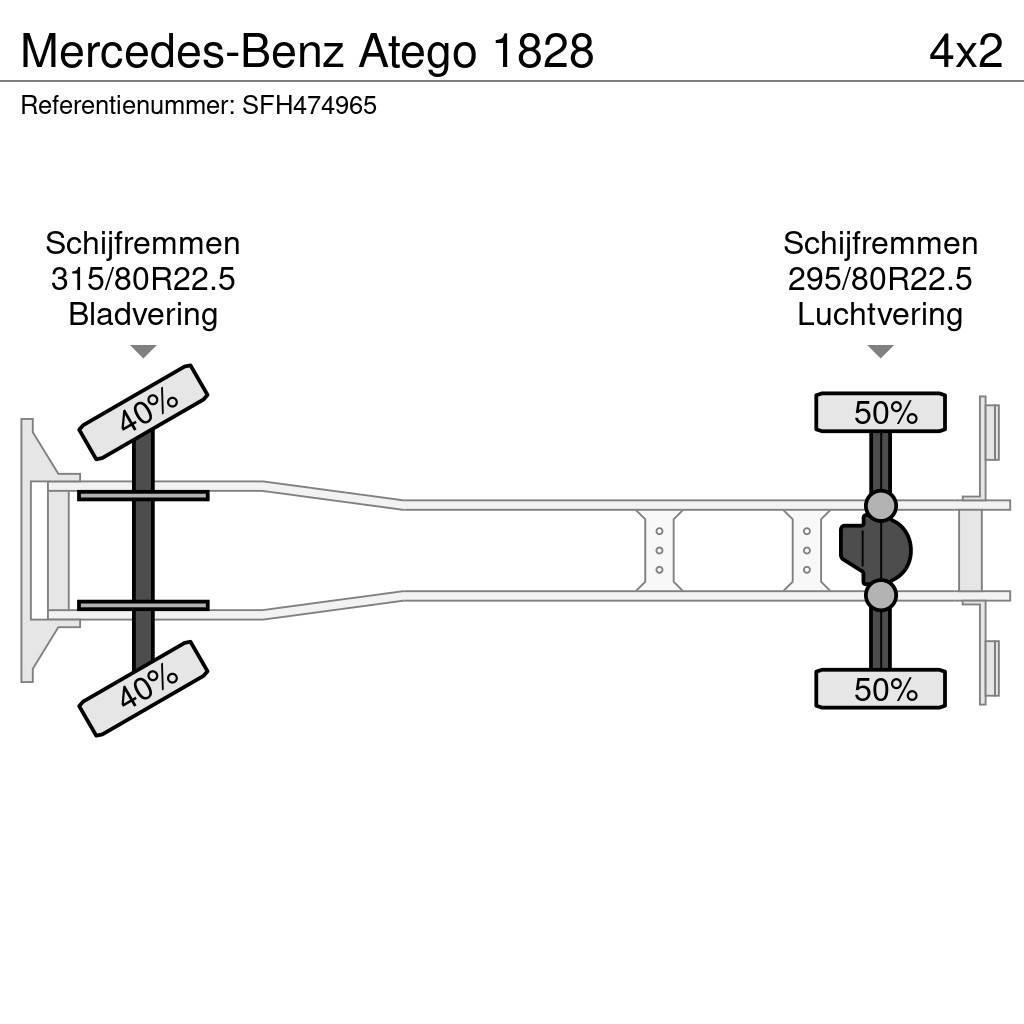 Mercedes-Benz Atego 1828 Автотранспорт для перевезення тварин