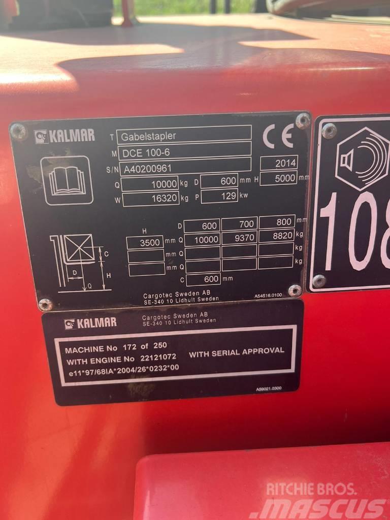 Kalmar DCE100-6 Дизельні навантажувачі