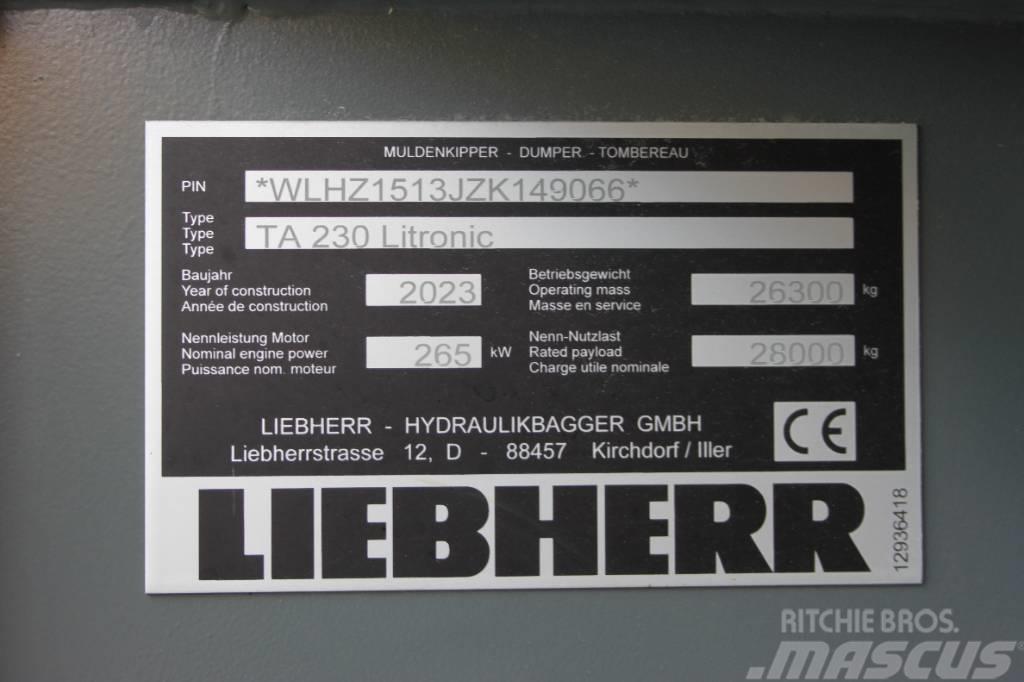 Liebherr TA 230 Зчленовані самоскиди