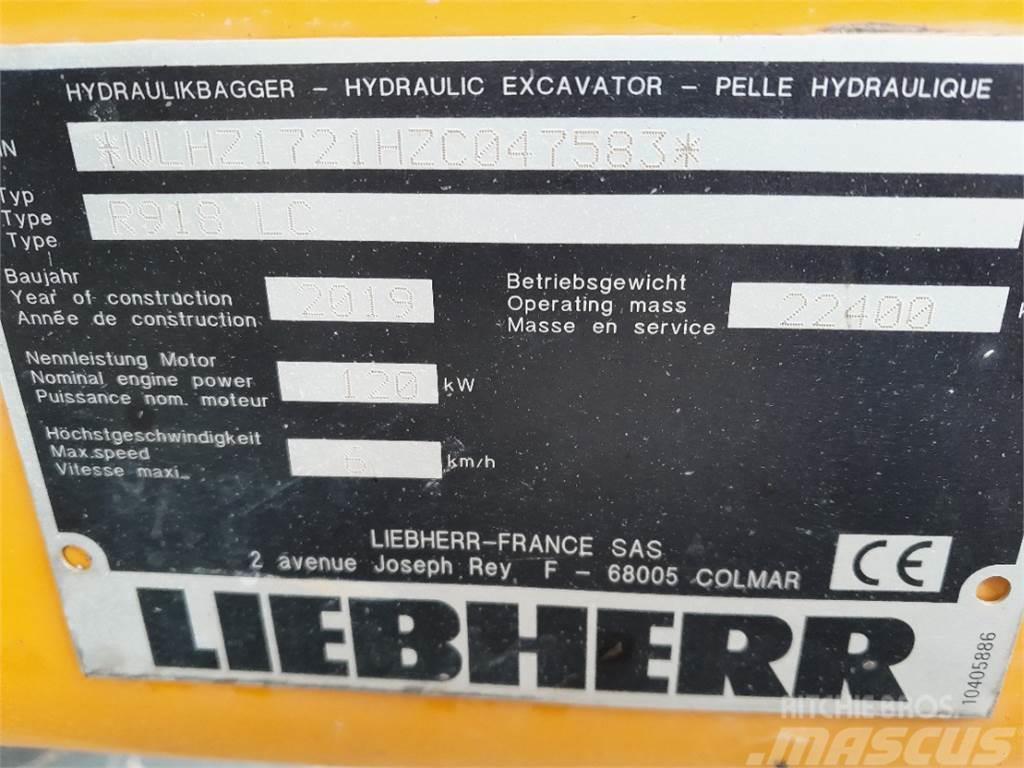 Liebherr R918 LC G6.0 Гусеничні екскаватори