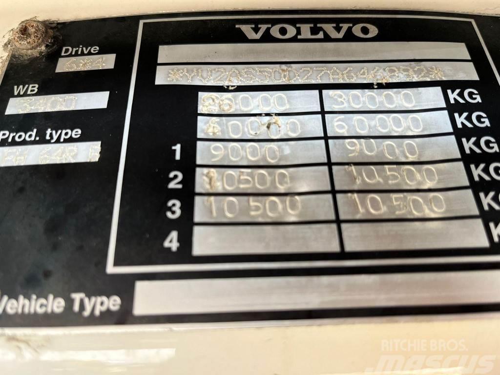Volvo FH 13 520 6x4 VEB+ / FULL STEEL / BOX L=4560 mm Самоскиди