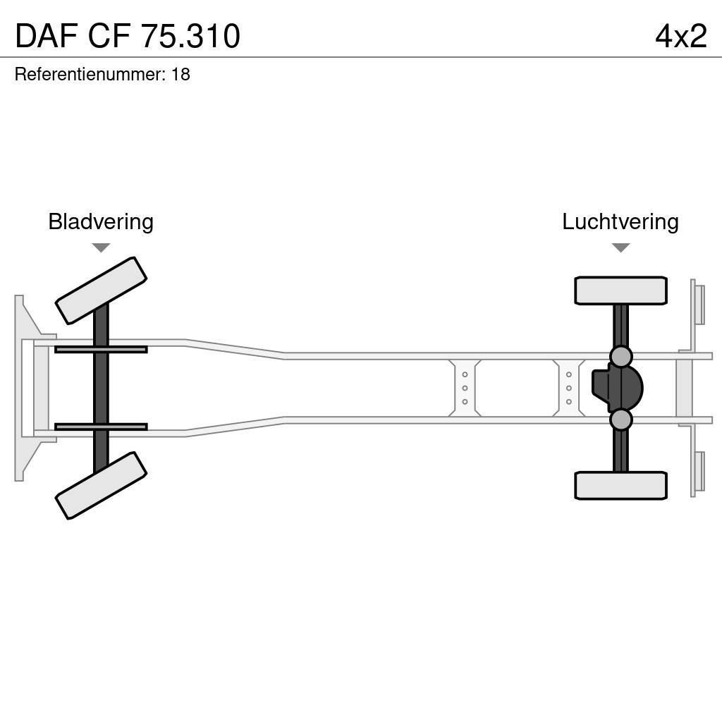 DAF CF 75.310 Вантажівки з гаковим підйомом