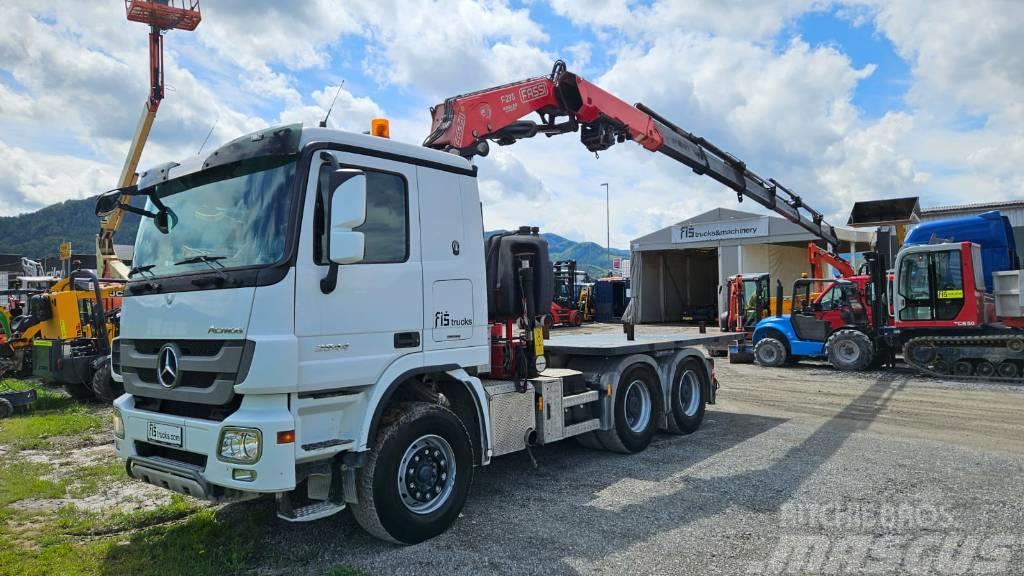 Mercedes-Benz ACTROS 2644 6X4 FASSI F295 Автокрани