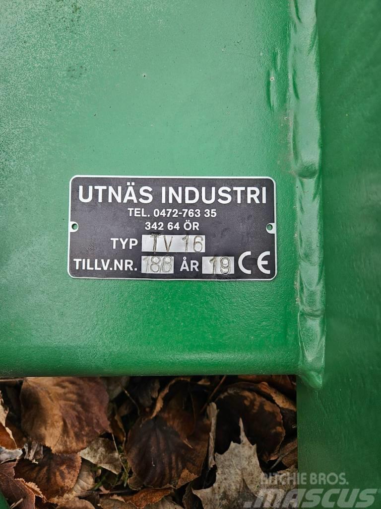  Utnäs Industri Trailer 18 ton Низькорамні причепи