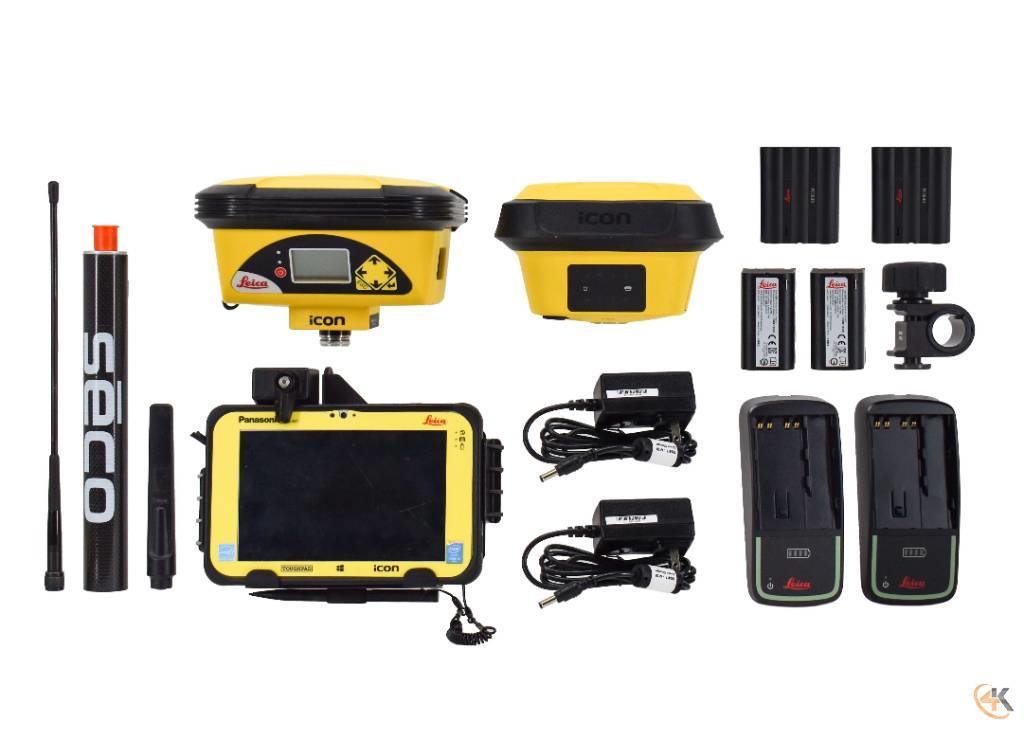 Leica iCG60 iCG70 450-470Mhz Base/Rover GPS w/ CC80 iCON Інше обладнання