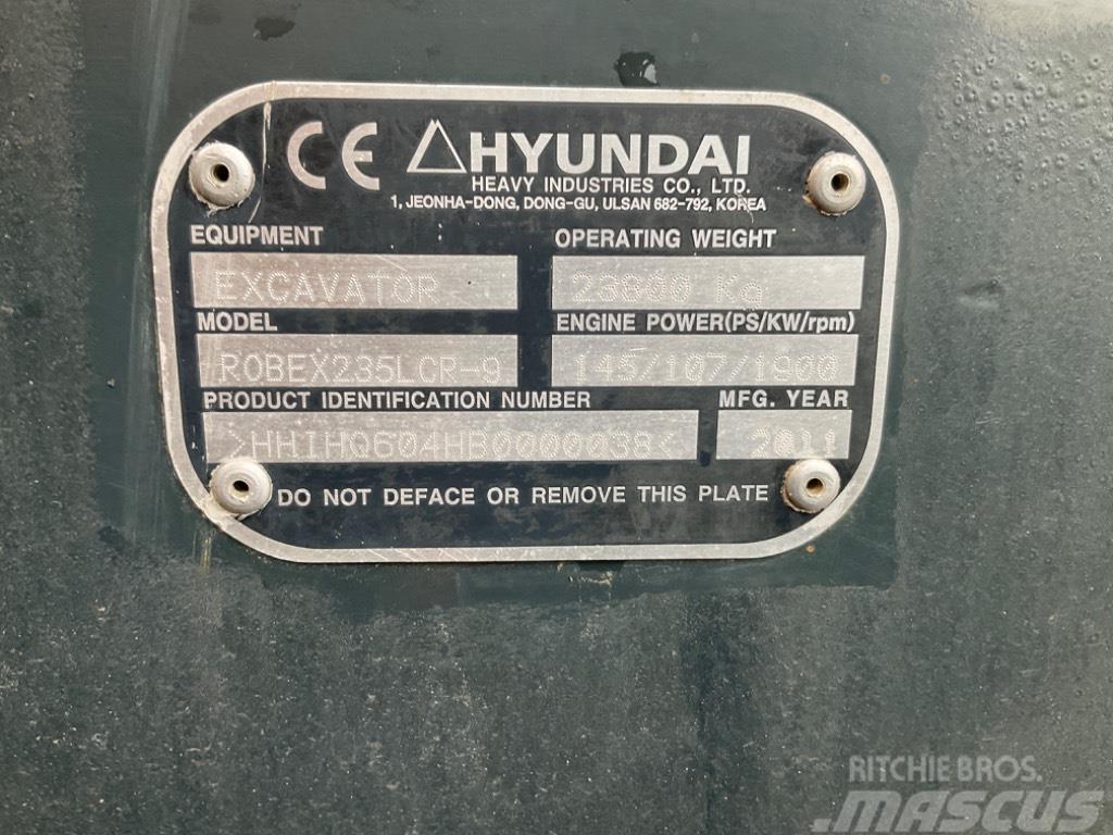 Hyundai 235 LCR-9 Гусеничні екскаватори