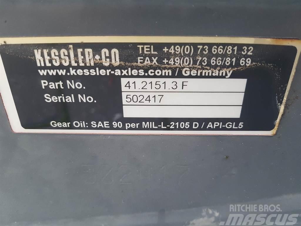Fuchs MHL320-Kessler+CO 41.2151.3F-Terex 5435661010-Axle Осі