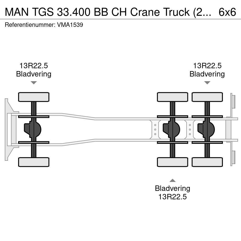 MAN TGS 33.400 BB CH Crane Truck (2 units) автокрани