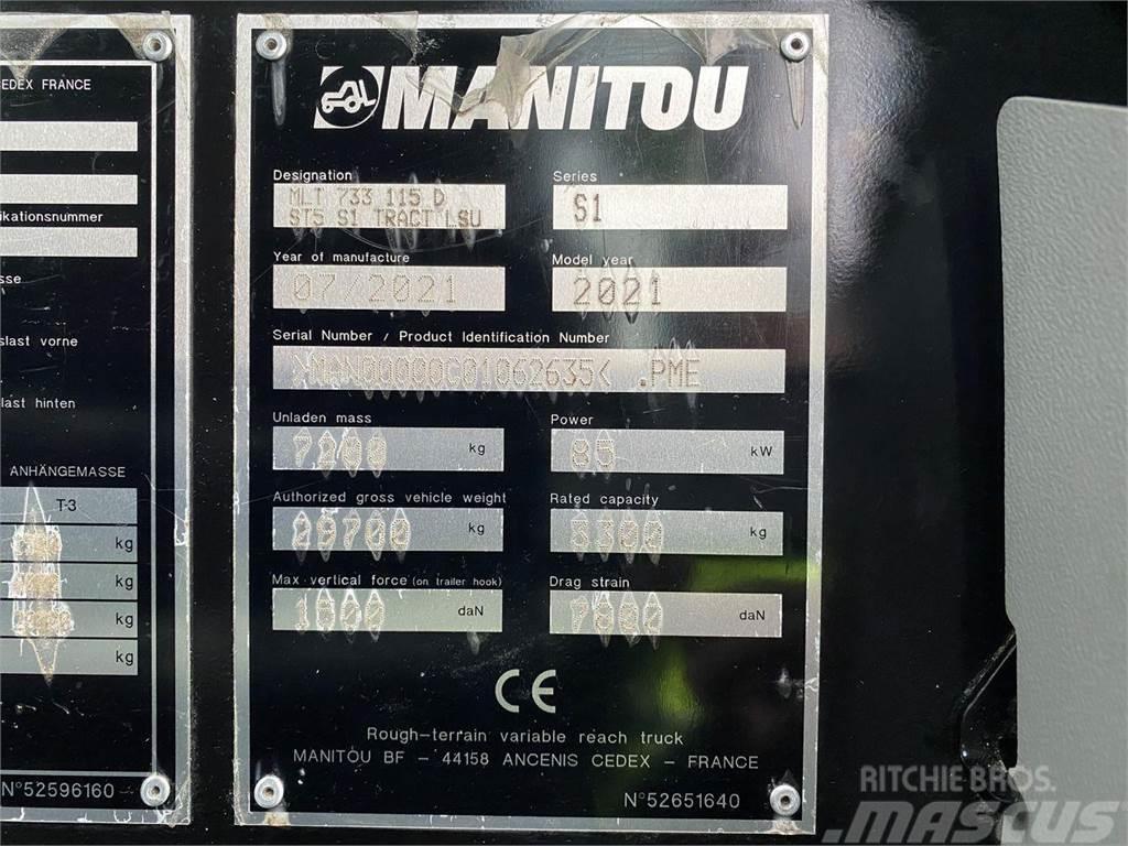 Manitou MLT733-115LSU PREMIUM ST5 Телескопічний навантажувач