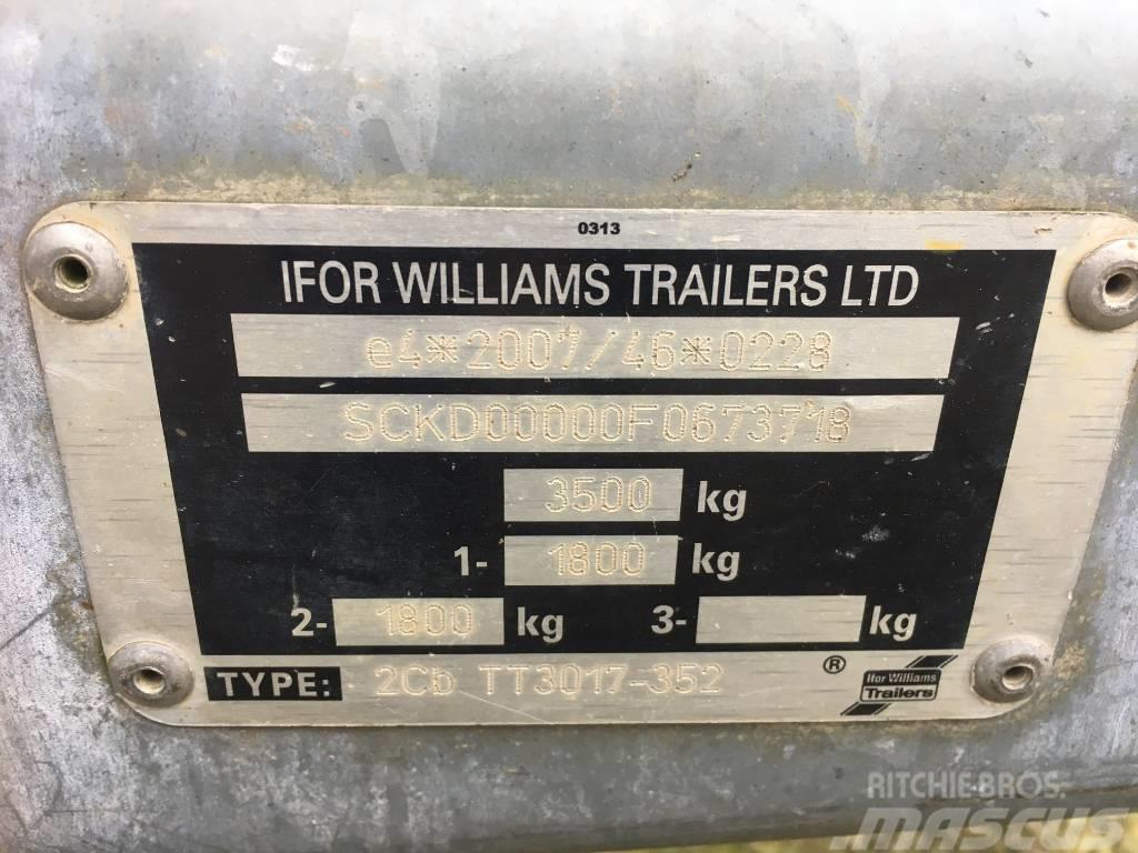 Ifor Williams TT3017 Tipper Trailer Самосвальні причепи