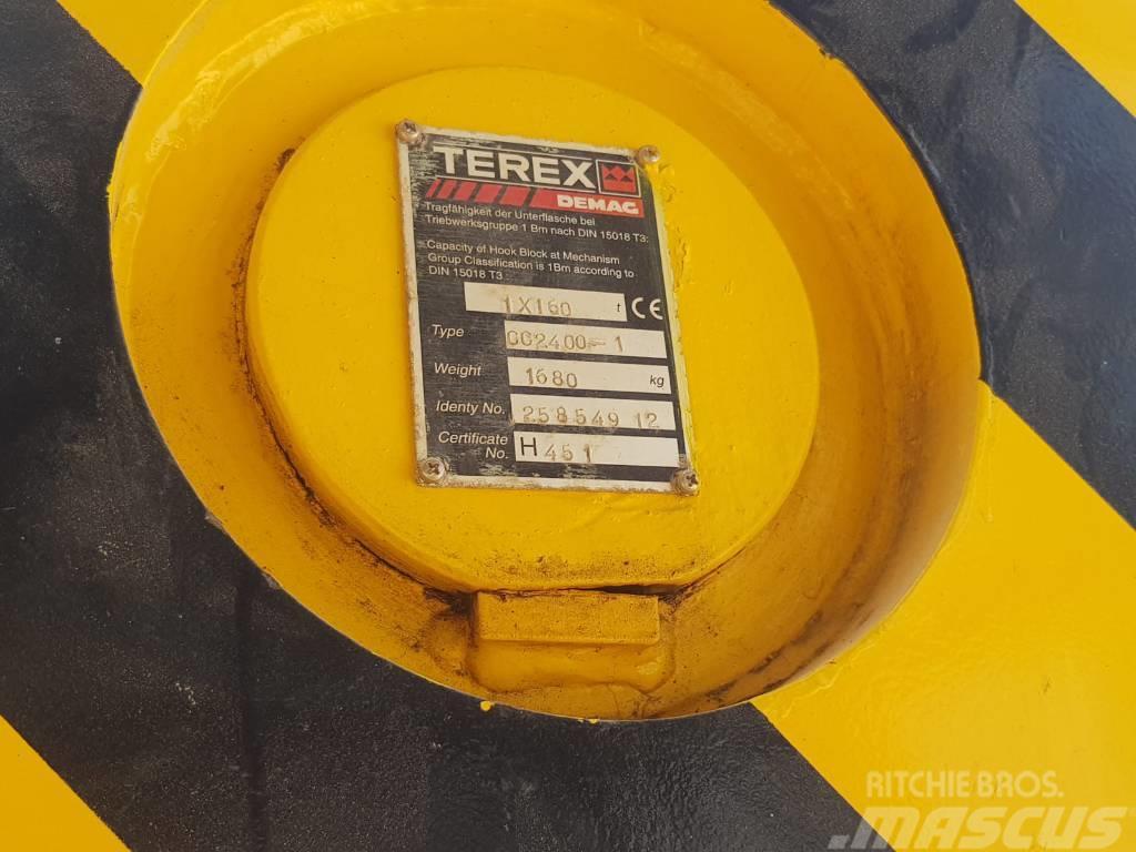 Terex Demag CC2400-1 Гусеничні крани