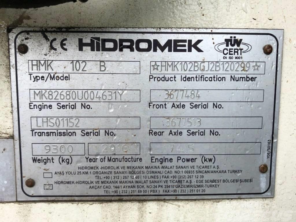 Hidromek HMK 102B Екскаватори-навантажувачі