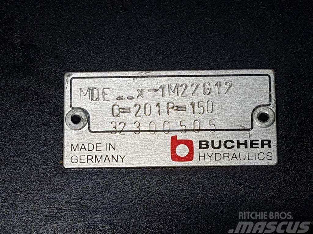 Bucher Hydraulics MQE**x - 1M22G12 - CITYCAT 5000 - Valve Гідравліка
