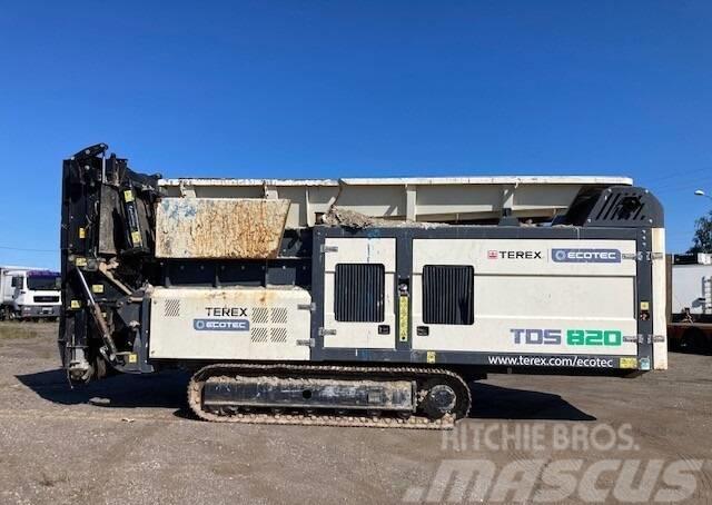Terex TDS820 Знищувачі сміття  (шредери)