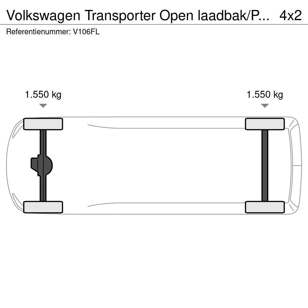 Volkswagen Transporter Open laadbak/PICK-UP!! 1ste eigenaar! Пікапи / Бічне розвантаження