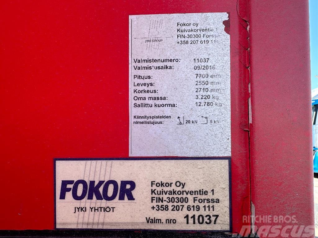  Jakalava FOKOR 7,7m Транспортні контейнери