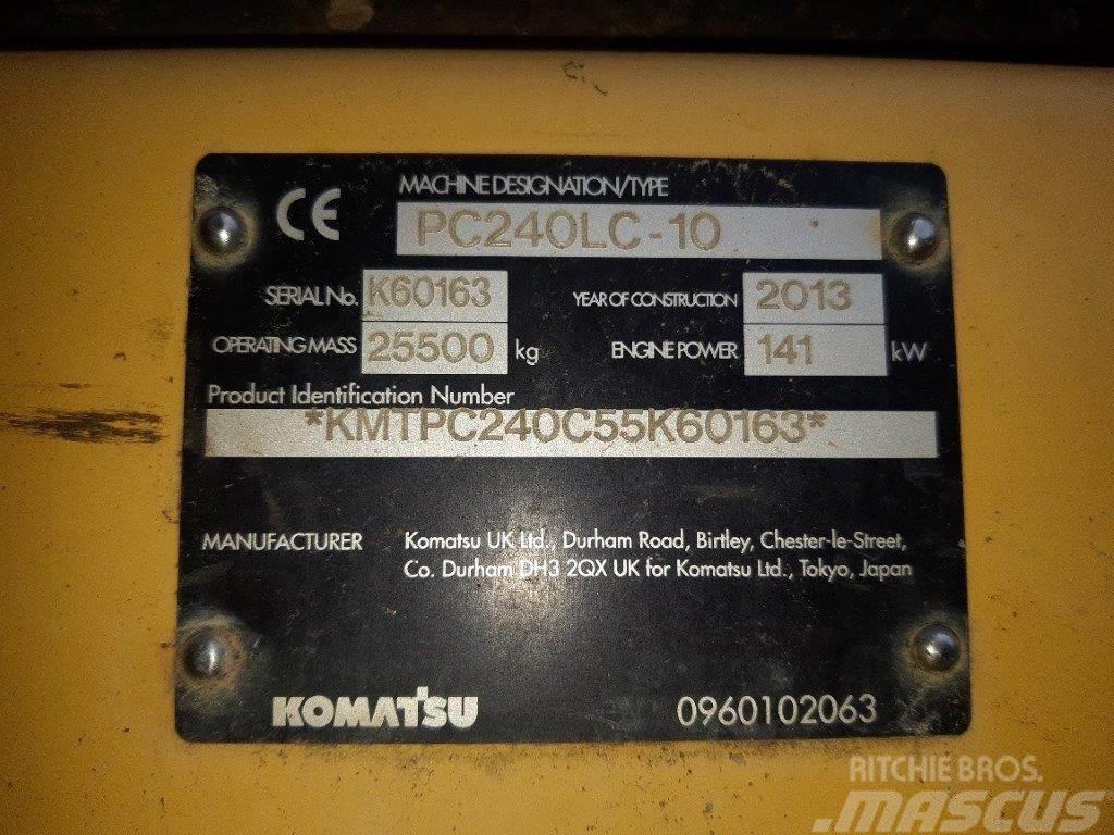 Komatsu PC240LC-10 Гусеничні екскаватори
