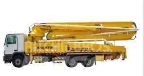 Shantui HJC5320THB 45M Trailer-Mounted Concrete Pu Двигуни