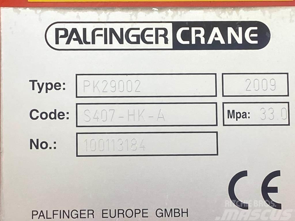 Palfinger PK29002 + REMOTE + 4X OUTRIGGER PK29002 Крани вантажників