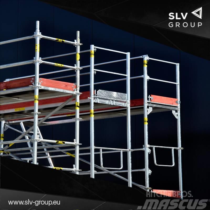  SLV-Group Aluminium Fassadengerüst Typ Plettac 58, Ліси будівельні, підйомники, вежі-тури