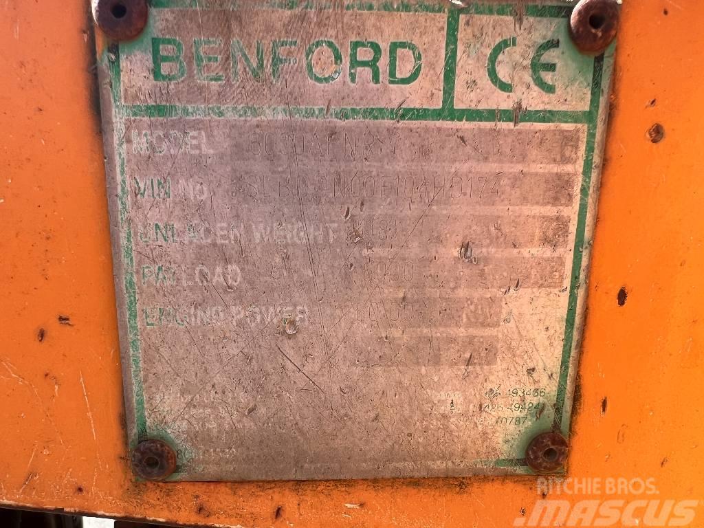 Benford 6000 PS 6T dömper Зчленовані самоскиди