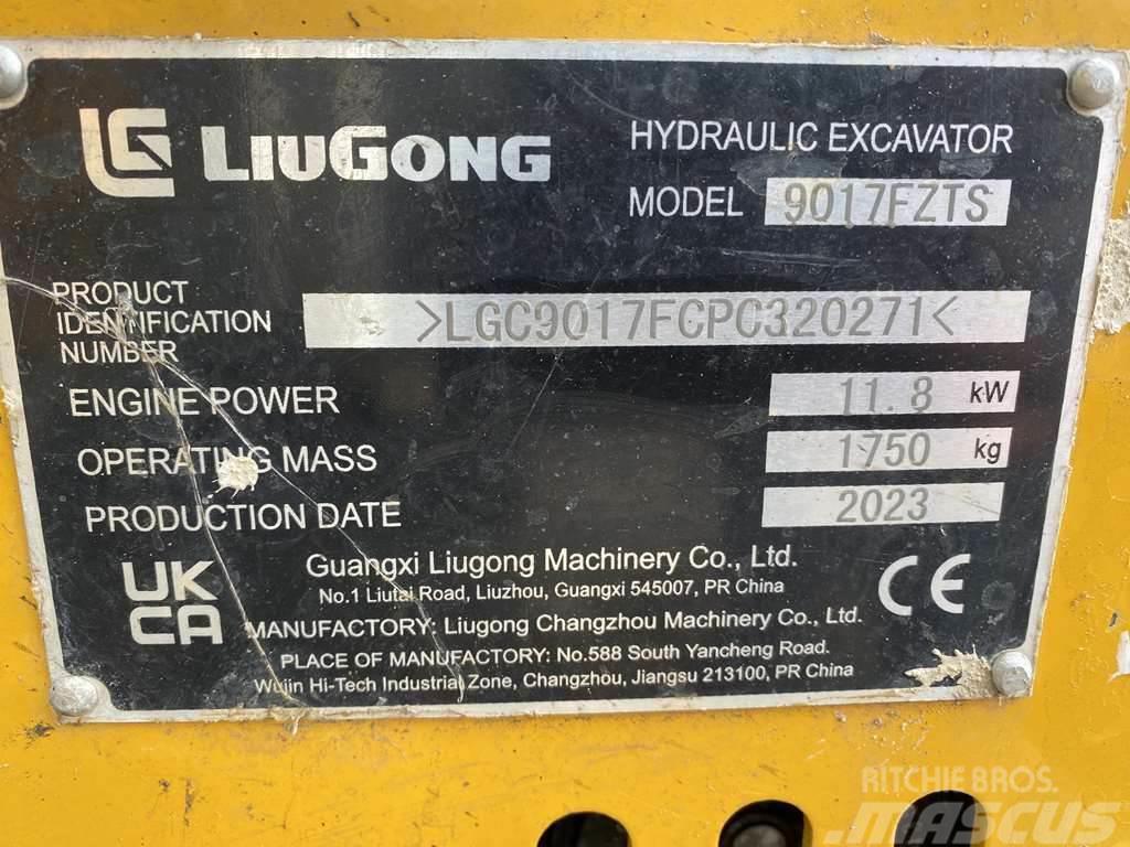 LiuGong 9017F Міні-екскаватори < 7т